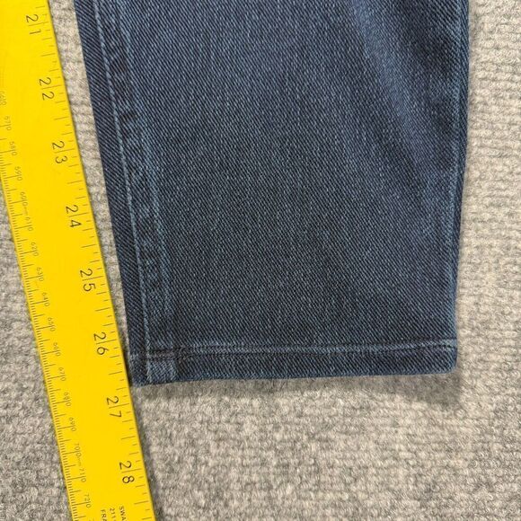 Spanx Jeans Womens 1X Skinny Ankle Blue Darkwash High Rise Pull On - Picture 6 of 10